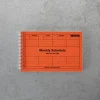 960 MARKS KAMOI L'esprit Merci-Agenda Weekly Schedule - Orange