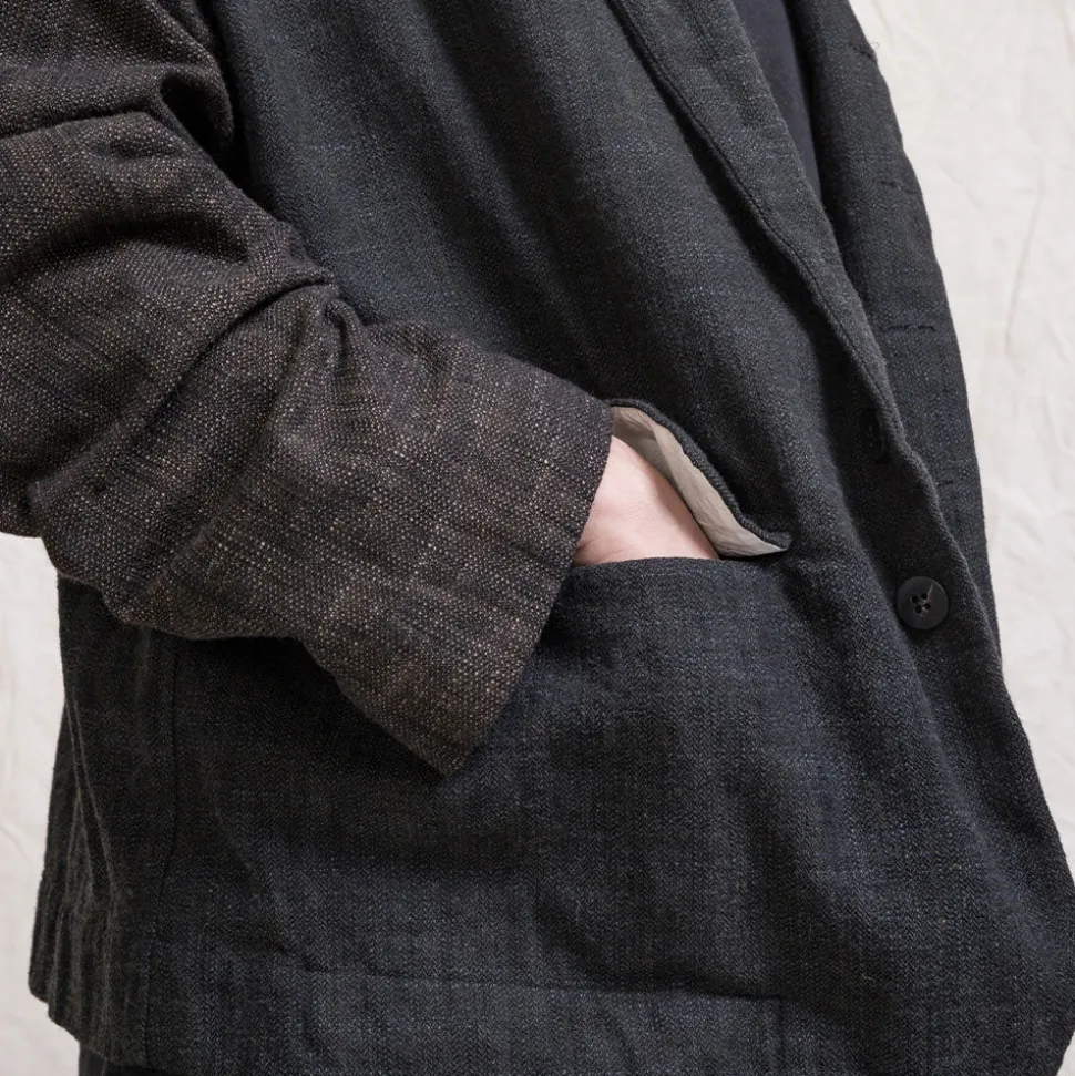 Femme ALBUM DI FAMILIA Vestes-Album Di Famiglia - Blazer Patch - Noir