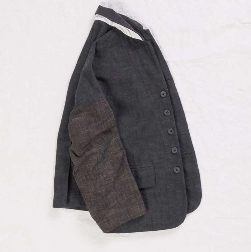 Femme ALBUM DI FAMILIA Vestes-Album Di Famiglia - Blazer Patch - Noir