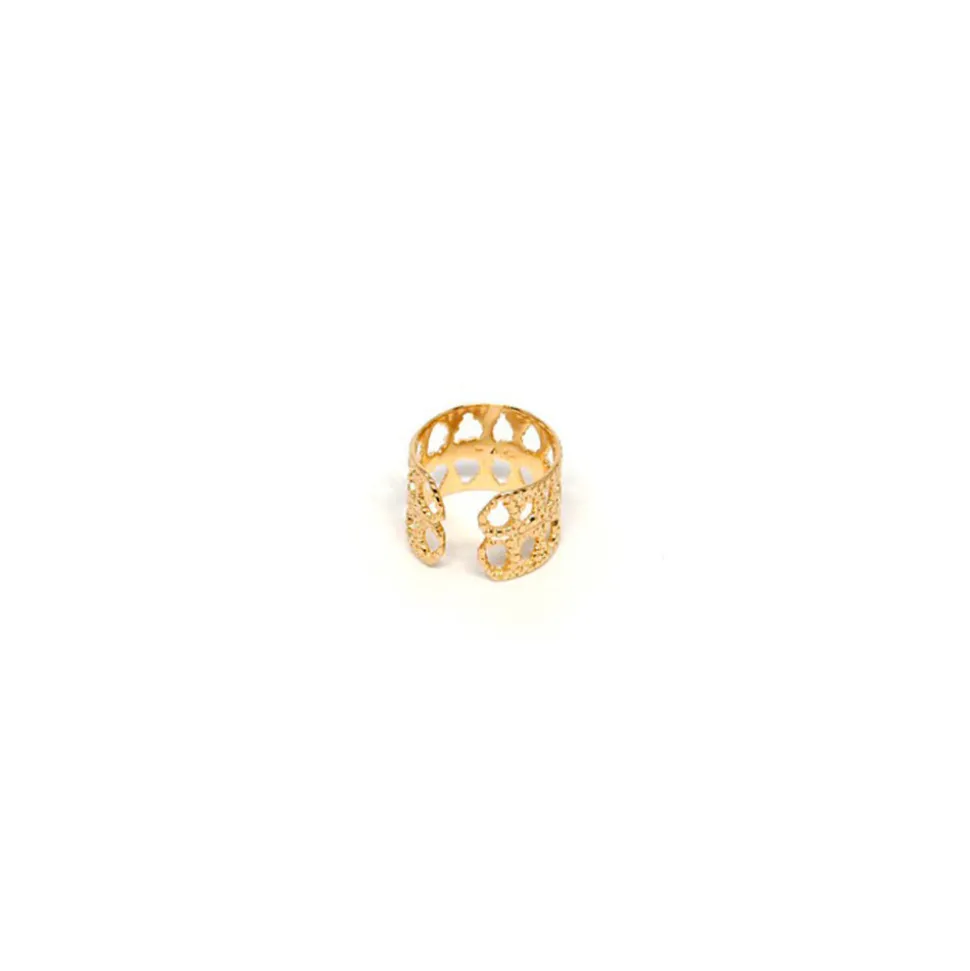 Femme ALIX D REYNIS Bagues-Alix D. Reynis - Bague Dentelle - Doré