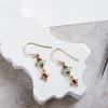 Femme ALIX D REYNIS Boucles D'oreilles-Alix D. Reynis - Boucles d'oreilles Leo - Tourmaline Rouge