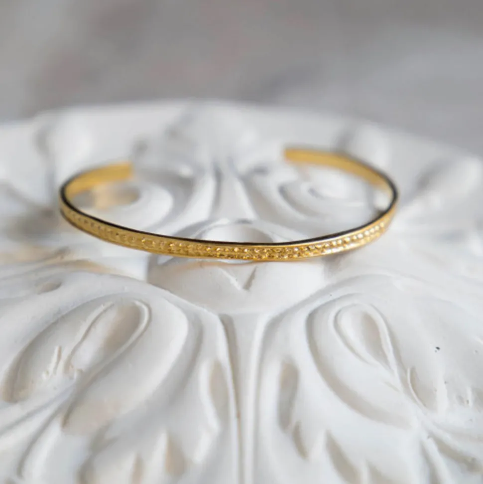 Femme ALIX D REYNIS Bracelets-Alix D. Reynis - Jonc Louise - Doré