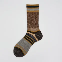 Femme Alto Milano Chaussettes|Chaussettes-- Chaussettes Chapo - Marron