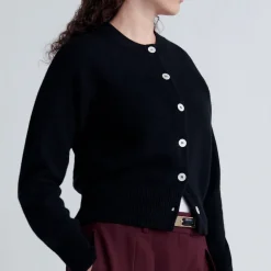 Femme u0026 Daughter L'esprit Merci|Mailles-& Daughter - Cardigan Ada - Noir