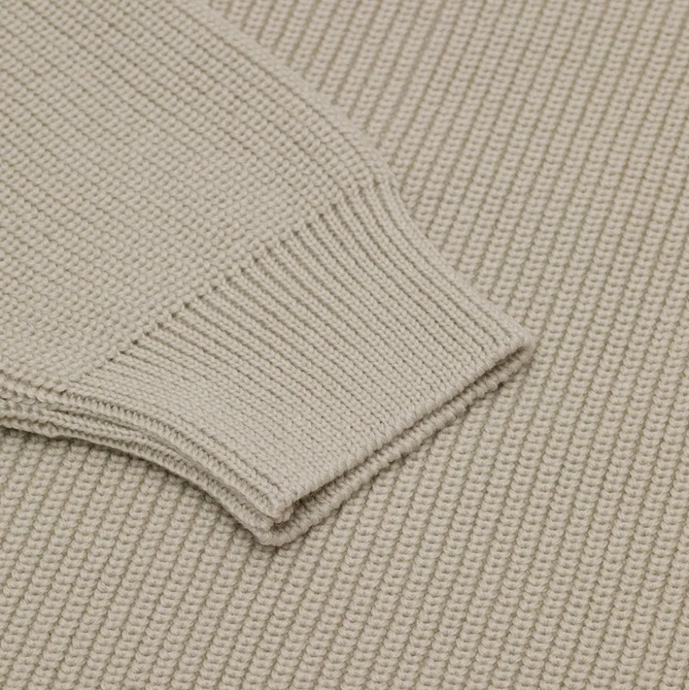 Homme Arpenteur Mailles-- Pull Plano - Craie