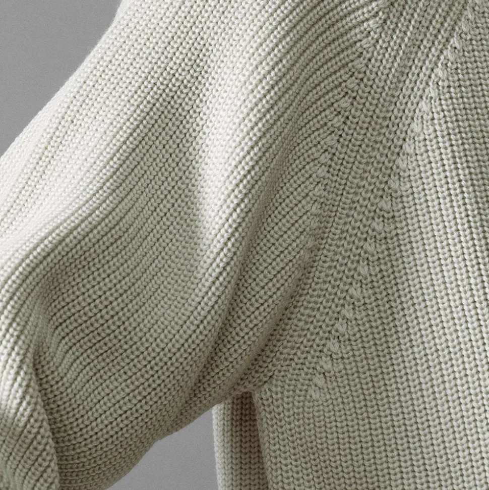 Homme Arpenteur Mailles-- Pull Plano - Craie