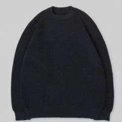 Homme Arpenteur Mailles-- Pull Plano - Marine
