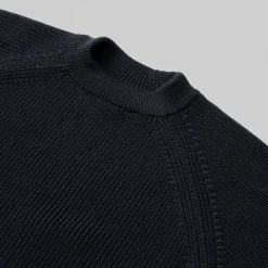 Homme Arpenteur Mailles-- Pull Plano - Marine