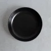 1636 DEARTIS Assiettes Creuses-Assiette creuse en grès - Noir