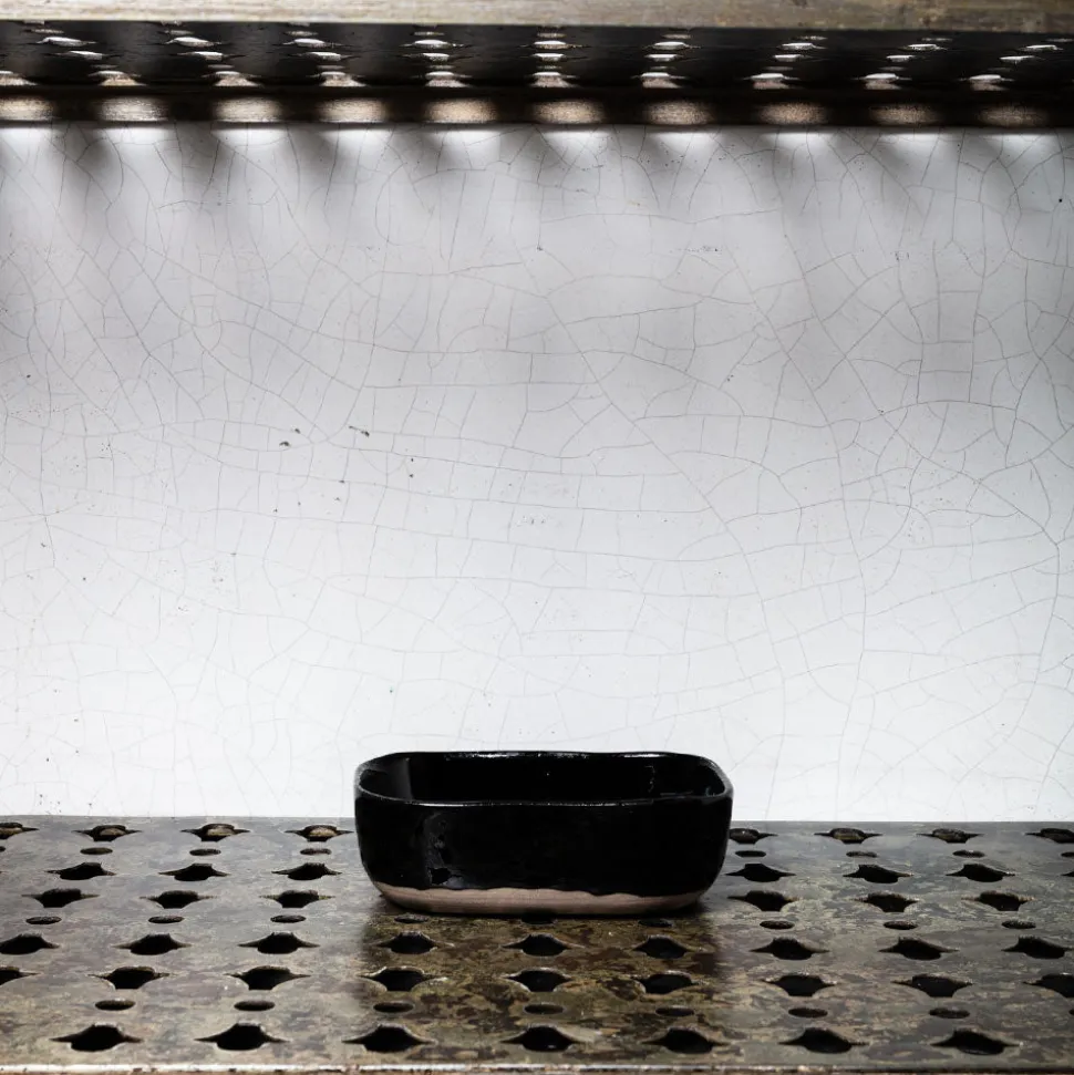 259 SERAX Assiettes|Assiettes Creuses-Assiette creuse en grès n°6 - Noir d'Encre