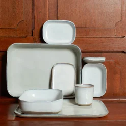 259 SERAX Assiettes|Assiettes Creuses-Assiette creuse en grès n°6 - Mastic