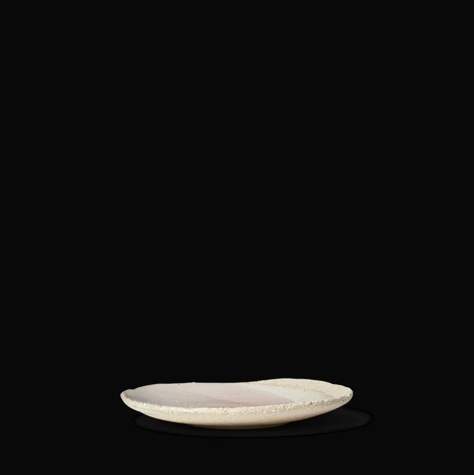 925 JARS CERAMISTES Assiettes Plates-Assiette en grès émaillé Wabi - Rose