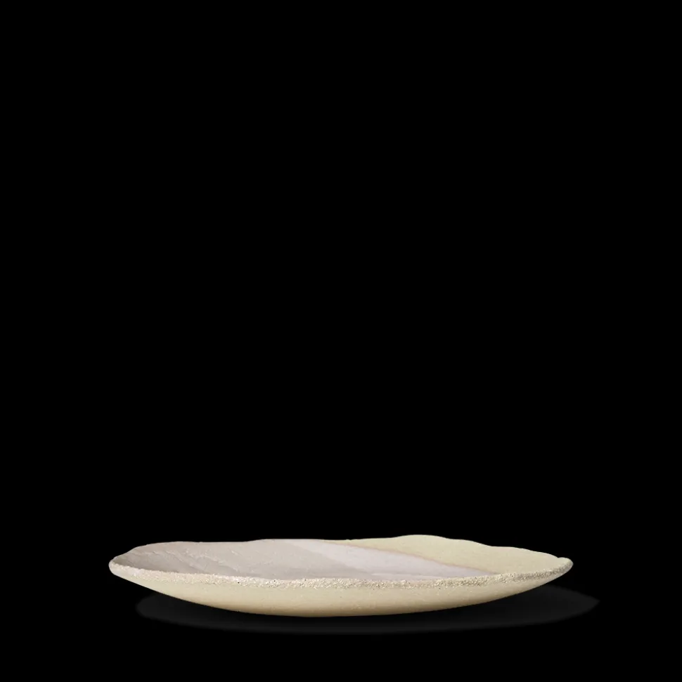 925 JARS CERAMISTES Assiettes Plates-Assiette en grès émaillé Wabi - Rose