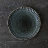 925 JARS CERAMISTES Assiettes Plates-Assiette plate Dashi - Charbon