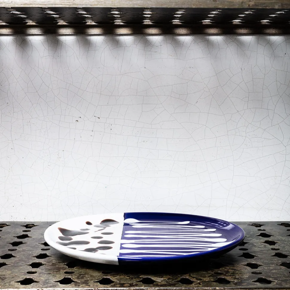 MERCI Assiettes Plates-Assiette plate en faïence Paola Navone