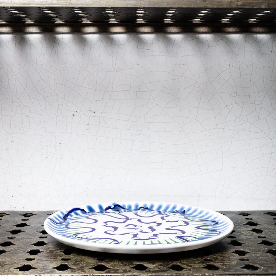 MERCI Assiettes Plates-Assiette plate en faïence Paola Navone