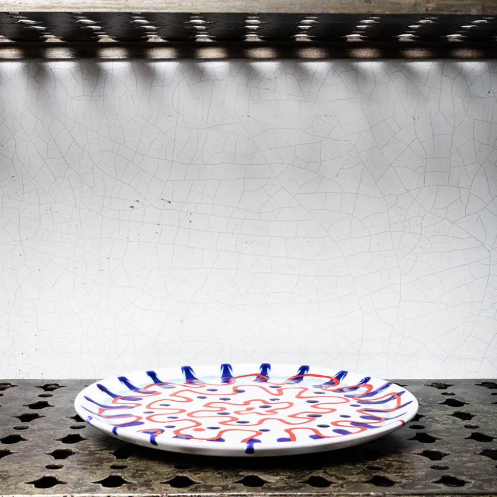 MERCI Assiettes Plates-Assiette plate en faïence Paola Navone