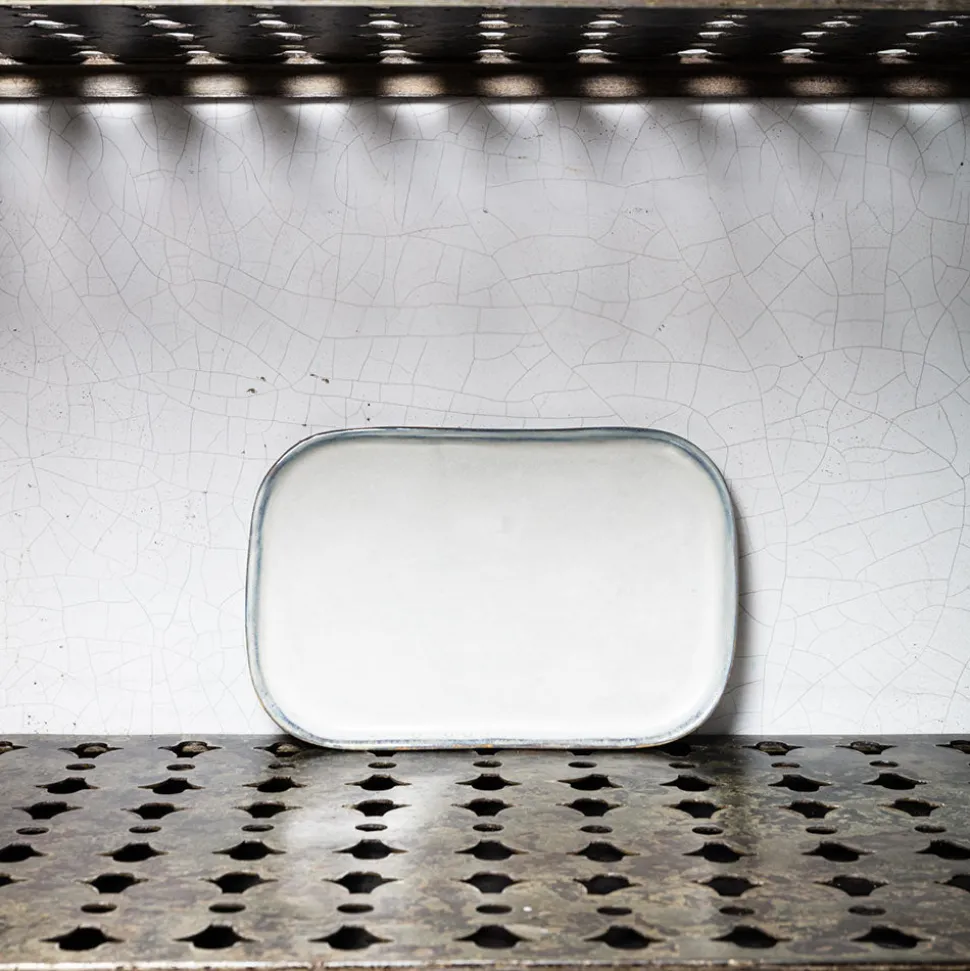 259 SERAX Assiettes|Assiettes Plates-Assiette plate en grès n°2 - Mastic