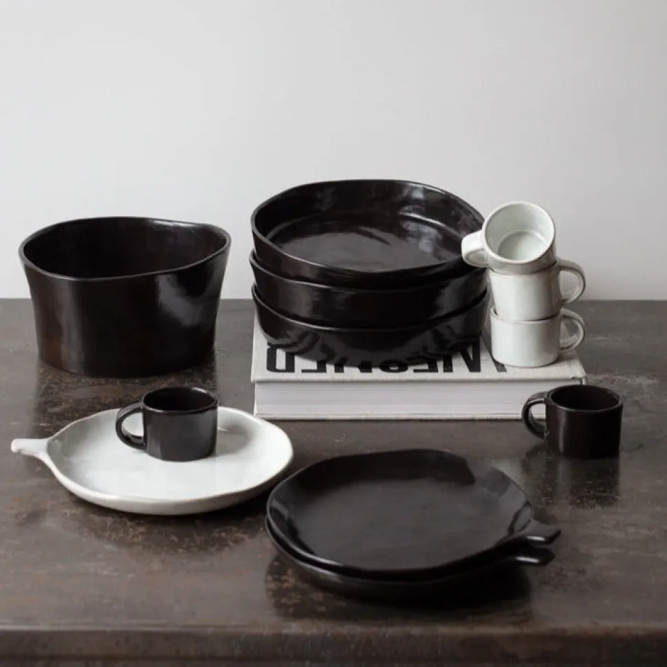 259 SERAX Assiettes Plates-Assiette poêlon La Mère - Ebony