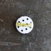 2261 STICKER MULE Les Accessoires Merci|L'esprit Merci-Badge Merci - Pois Noir