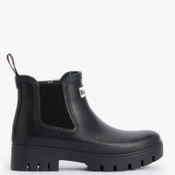 Femme Barbour Bottes-- Bottines Halton - Noir