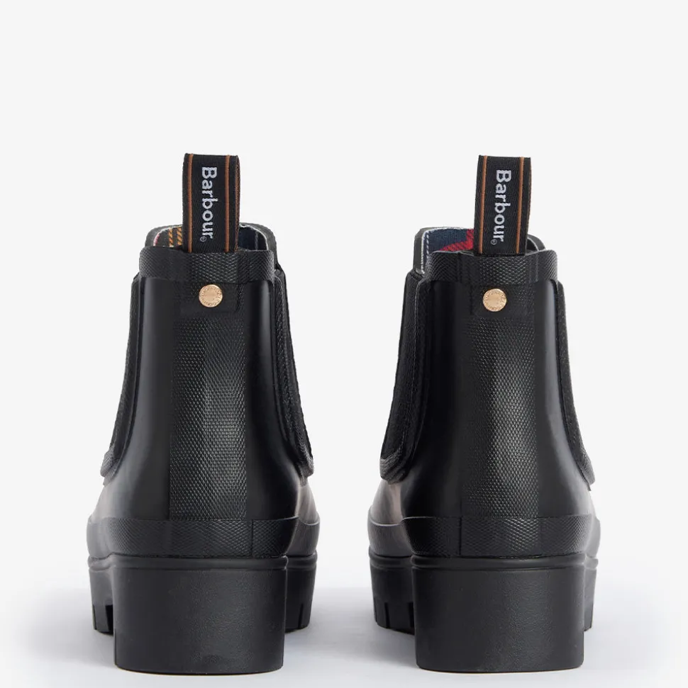 Femme Barbour Bottes-- Bottines Halton - Noir
