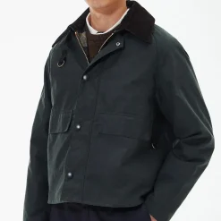 Femme Barbour Vestes|Vestes-- Veste Cirée Slim - Bleu