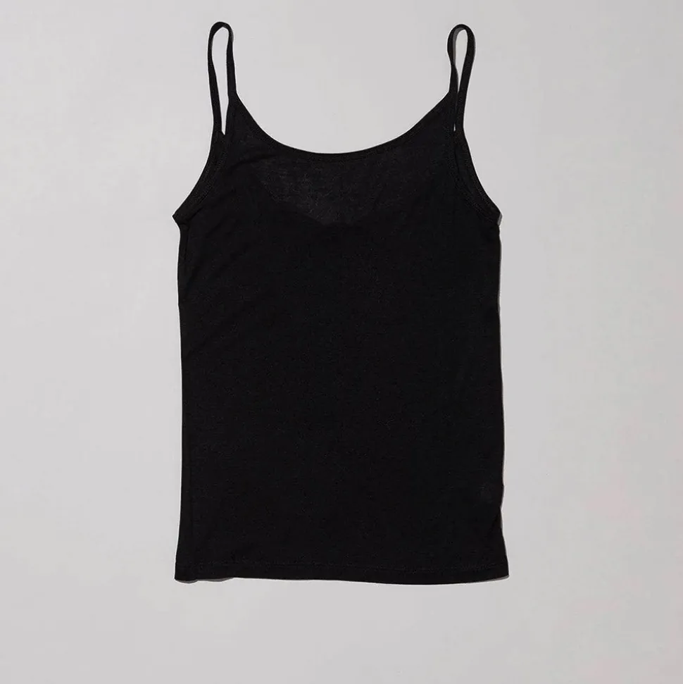 Femme BASERANGE T-shirts-- Débardeur - Noir