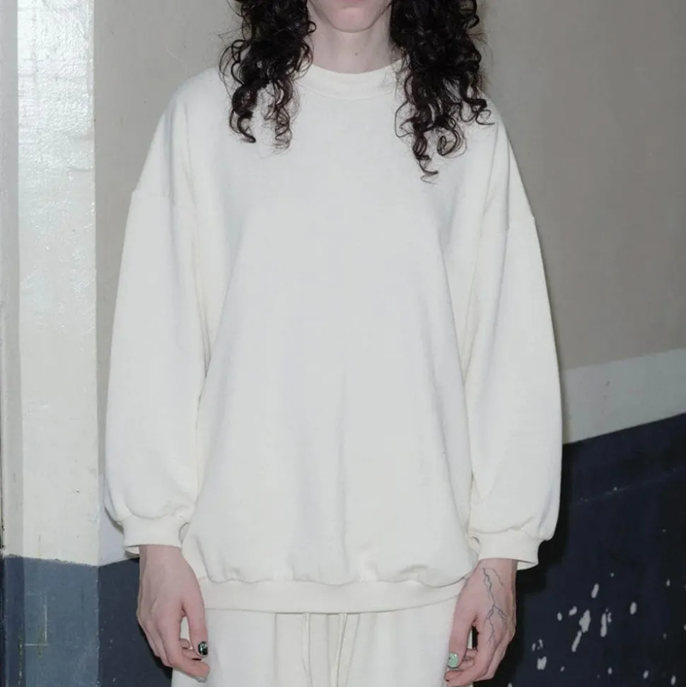 Femme BASERANGE Sweats-- Sweat Rim - Blanc
