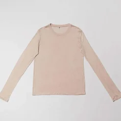 Femme BASERANGE T-shirts-- T-Shirt manches longues - Beige