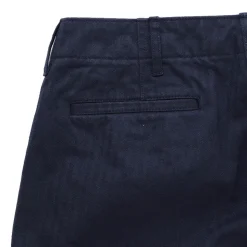 Homme BEAMS Pantalons-Plus - Pantalon Herringbone - Navy