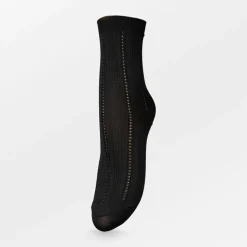 Femme Becksöndergaard Chaussettes|Chaussettes-- Chaussettes Solid Drake - Noir