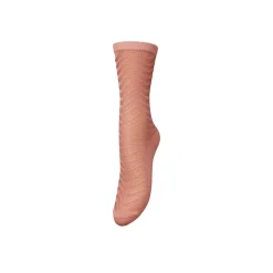 Femme Becksöndergaard Chaussettes|Chaussettes-- Chaussettes Mina Glitter - Rose
