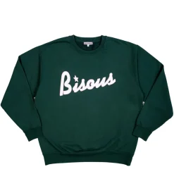 Homme Bisous Skateboard Sweats-- Pull Lounge - Vert