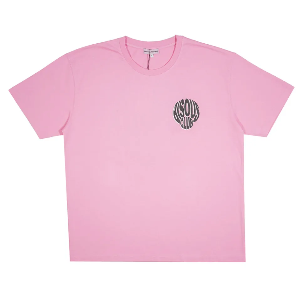 Homme BISOUS SKATEBOARD T-shirts-- T-Shirt Bisous Blow up - Rose