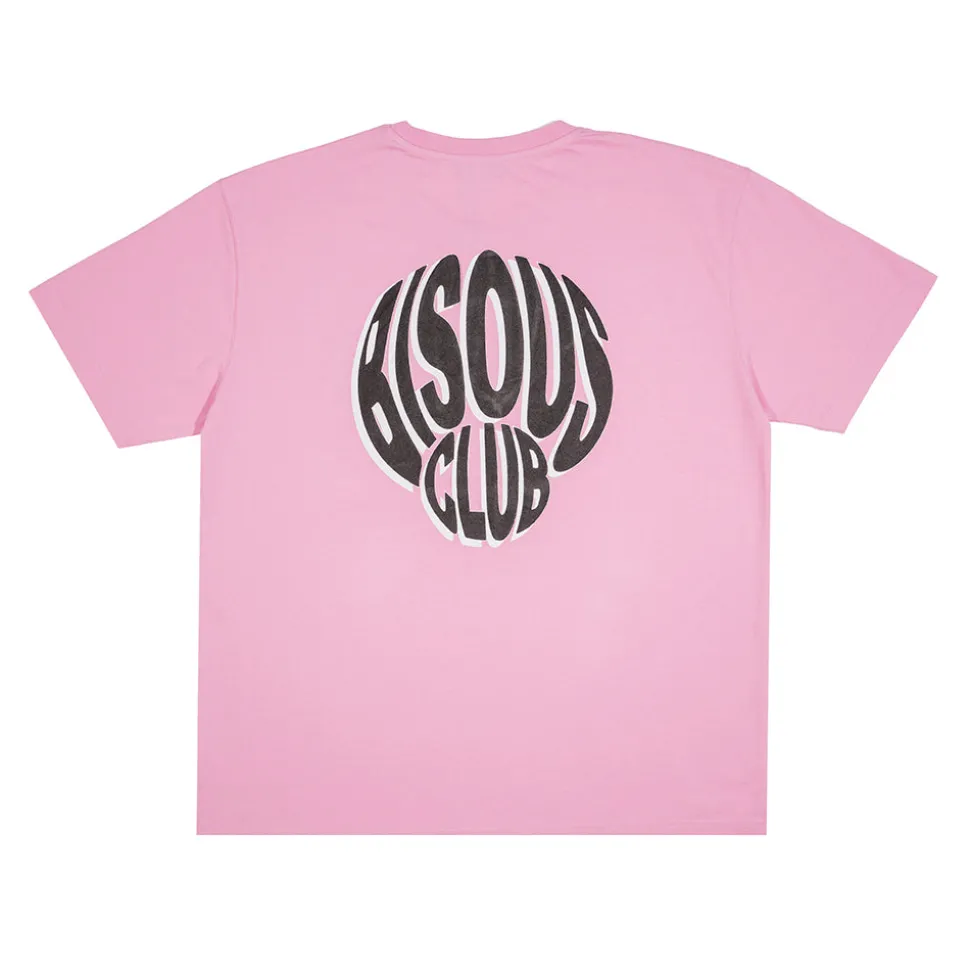 Homme BISOUS SKATEBOARD T-shirts-- T-Shirt Bisous Blow up - Rose