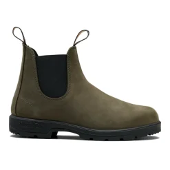 Femme Blundstone Bottes-- Bottines Classic Chelsea - Forêt Nubuck