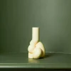 208 HAY Bougeoirs|Accessoirisez Votre Intérieur-Bougeoir en porcelaine - Jaune