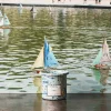 1814 BORNN Bougies & Parfums D'intérieur-Bougie splash bleu - Jasmine
