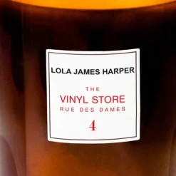 2999 SAS W Bougies & Parfums D'intérieur-Bougie Vinyl Store - Lola James Harper - 190 g
