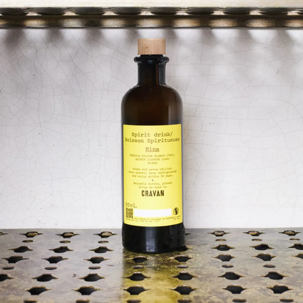 2204 CRAVAN Alimentaire-Bouteille Mina - 50cl - Cravan