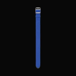 Femme MERCI Les Bracelets|Bracelets-Bracelet de montre en Perlon tressé - Bleu Électrique