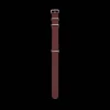 Femme MERCI Les Bracelets|Bracelets-Bracelet de montre NATO en nylon - Bordeaux
