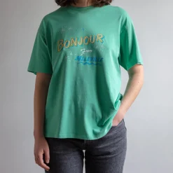 Femme Brewster T-shirts-- T-Shirt Bonjour -