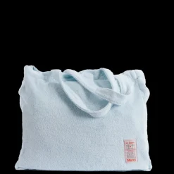 Femme 2100 GAZEX Sélection De Bain Merci|Cabas Merci-Cabas en éponge - Bleu Antiparos