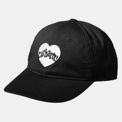 Femme Carhartt WIP Casquettes & Bobs|Casquettes & Bobs-- Casquette Amour - Noir