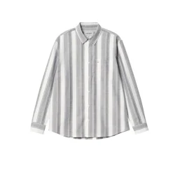 Homme Carhartt WIP Chemises-- Chemise Kendricks - Gris