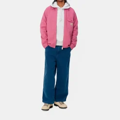 Homme Carhartt WIP Pantalons-- Garrison Pant - Bleu