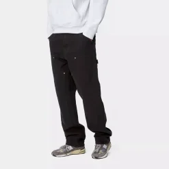 Homme Carhartt WIP L'esprit Merci|Pantalons-- Pantalon Double Knee - Noir