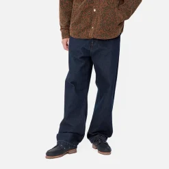 Homme Carhartt WIP Pantalons-- Pantalon Landon - Bleu Rinsed